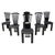 Postmodern Dining Chairs attributed to Pietro Costantini, 1980s, Set of 6 For Sale - Image 12 of 12