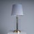 Beige Abat Jour Table Lamp, 1970s For Sale - Image 8 of 9