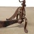 Liberty Fireplace Andiron in Wrought Iron For Sale - Image 5 of 8