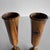 Mid 20th Century Handcrafted Zebrawood Candle Holders - Set of 2 For Sale In Los Angeles - Image 6 of 8