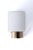 Wall Lamp in White Glass For Sale - Image 4 of 8