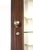 Vintage Mahogany Dark Stained Medical Display Cabinet-Unmarked For Sale - Image 4 of 12