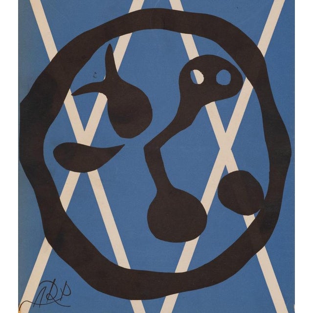 Jean Arp (1886-1966) The Abstract Clock Original lithograph Signed in the plate Printed at the Jacomet Workshops (Paris,...