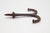 Traditional Vintage Double Arm Cast Iron Ceiling Screw Mount Hook For Sale - Image 3 of 4