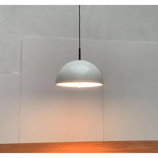 Mid-Century German Space Age Dome Pendant Lamp from Staff Leuchten For Sale - Image 5 of 18
