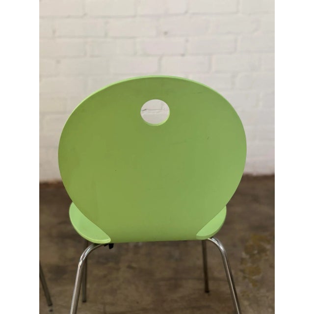 Dining Chairs Attributed to Calligaris - Set of 4 For Sale - Image 9 of 11