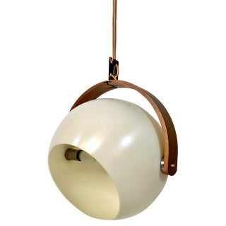 Large Adjustable Hanging Ball Lamp from Temde Leuchten, 1970s For Sale