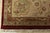 Agra Rug 10'2'' X 14'2'' Red Wool/Silk Traditional Hand-Knotted Oriental Carpet For Sale - Image 10 of 13