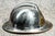 Fascinating Antique French France Fireman's Helmet Decorative Silver Tone Metal With Bronze Crest Home Decor For Sale In New York - Image 6 of 11