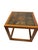 Brown Vintage Mid Century Teak Slate Top Side Tables For Sale - Image 8 of 9