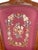 Vintage Renaissance Revival Carved Armchair With Burgundy Floral Upholstery For Sale - Image 9 of 18