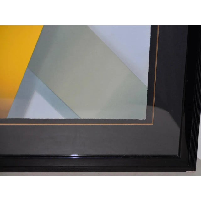 Abstract Daniel Heidi Modernist Abstract Serigraph S/N For Sale - Image 3 of 10