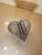 Gray Lidded Antique Pewter Heart Form Mold For Sale - Image 8 of 8