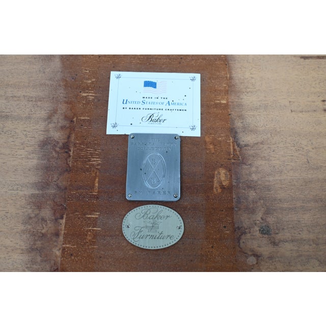 Baker Furniture Barbara Barry Coffee Table, Newly Refinished For Sale - Image 10 of 11