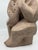 Art Deco Early 20th Century Hand built Cubist Terracotta Musician Sculpture Monogrammed C For Sale - Image 3 of 14