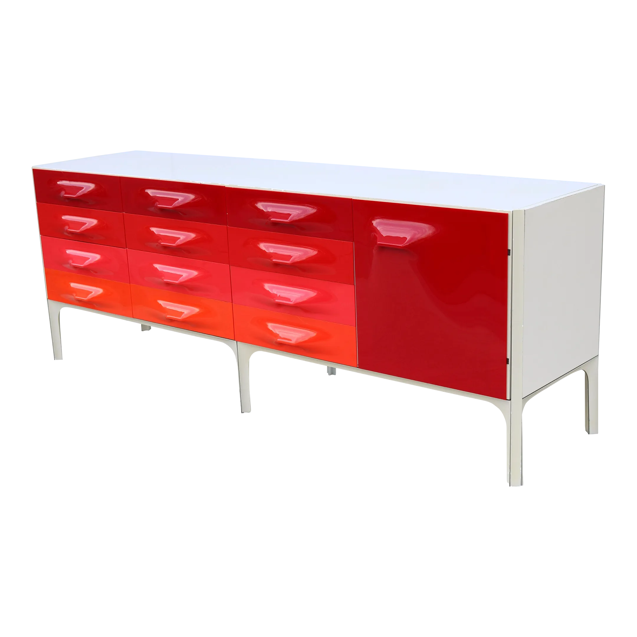 Mid-Century Modern Raymond Loewy Df2000 Credenza or Dresser by