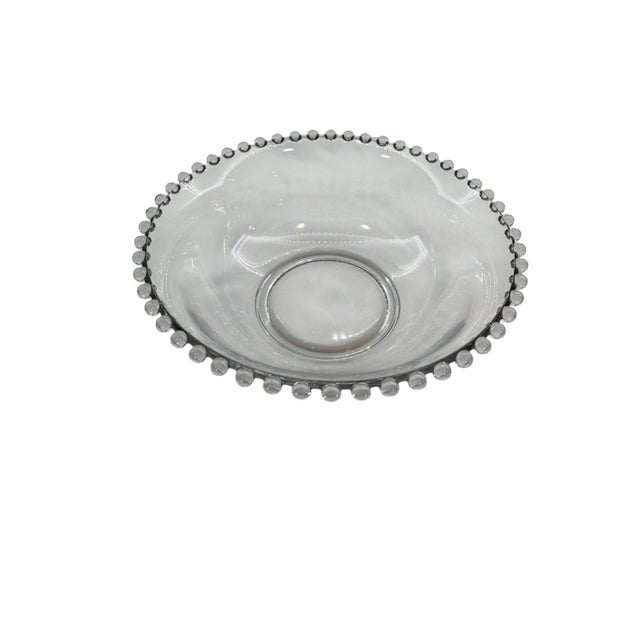 Mid 20th Century Imperial Glass Candlewick Bowl For Sale - Image 4 of 10