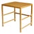McGuire San Francisco Rattan and Woven Cane Side Table With Rawhide Bindings, Late 20th Century For Sale