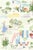 Farmer's Market Toile Grasscloth Wallpaper by House Party | 8 Yards For Sale