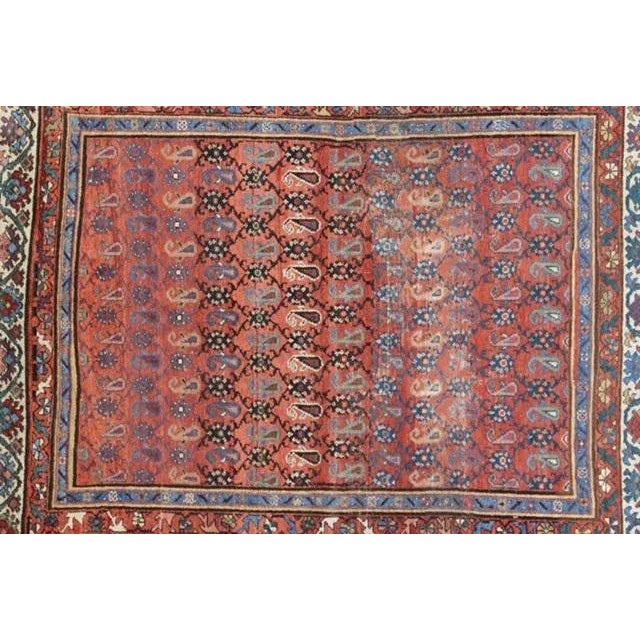 Persian 1930s Vintage Persian Bakhtiar Rug For Sale - Image 3 of 10