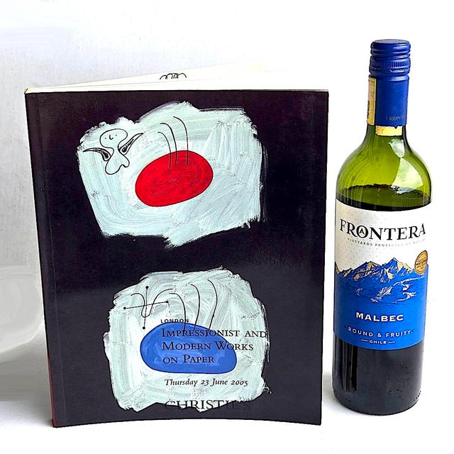 Offered is a Christie's London Catalog "Impressionist and Modern Works on Paper", 6/23/05 Sale 7060 This post auction...