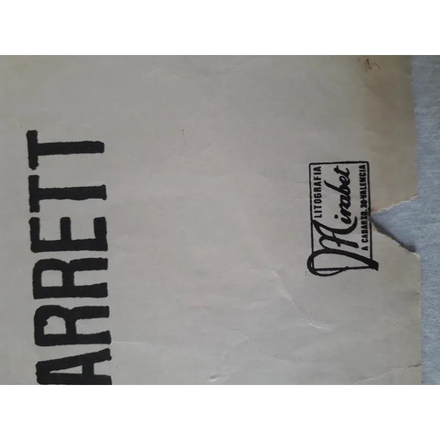 Run Angel, Run Spanish Movie Poster by Jano, 1960s For Sale - Image 3 of 4