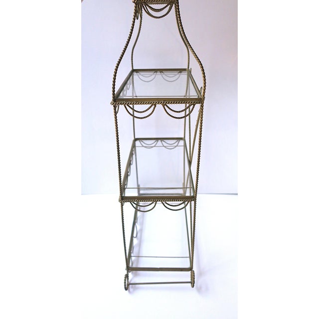 Wall Shelf Étagère Neoclassical Style, Circa Late-20th Century For Sale - Image 14 of 17