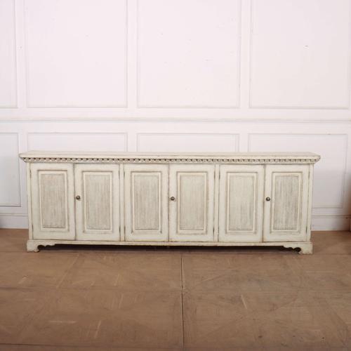 Large Swedish Style Sideboard For Sale - Image 9 of 9
