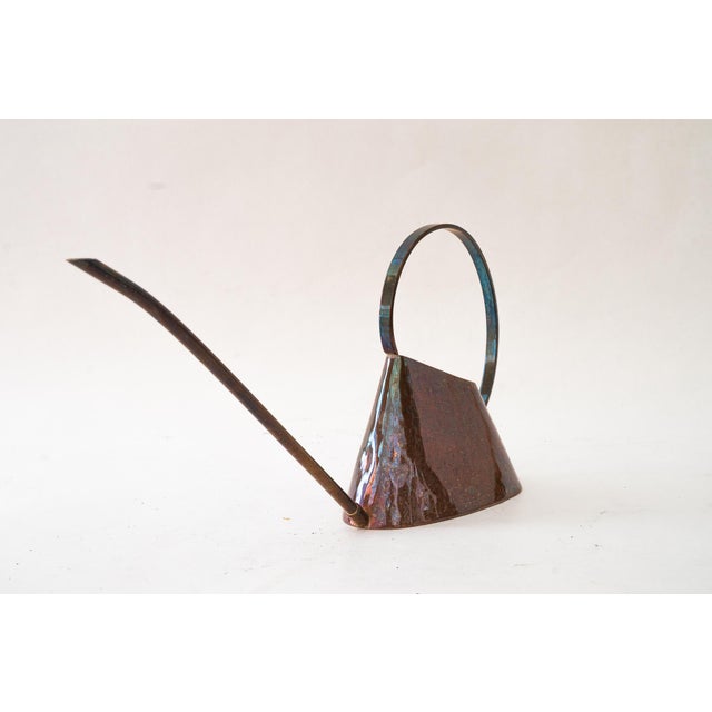 Mid-Century Modern Vintage Watering Copper Can, Vienna, 1950s For Sale - Image 3 of 10