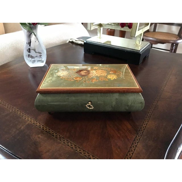 Italian Sorrento Reuge Music Box Chairish