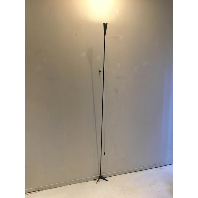 Minimalist Uplight Floor Lamp, 1980s For Sale - Image 10 of 10
