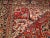 Red Vintage Oversize Persian Heriz Serapi Rug, Hand-Knotted Geometric Pattern, Red & Blue, 11’ X 15’ For Sale - Image 8 of 12