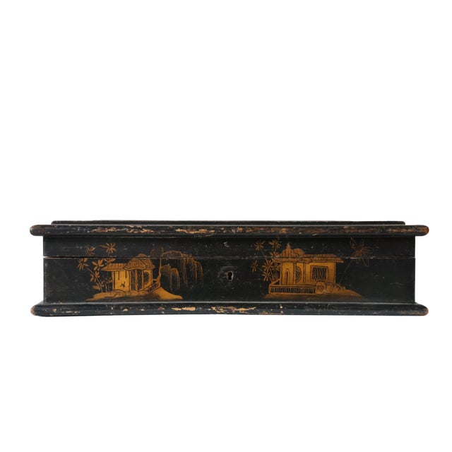 19th Century French Chinoiserie Box For Sale