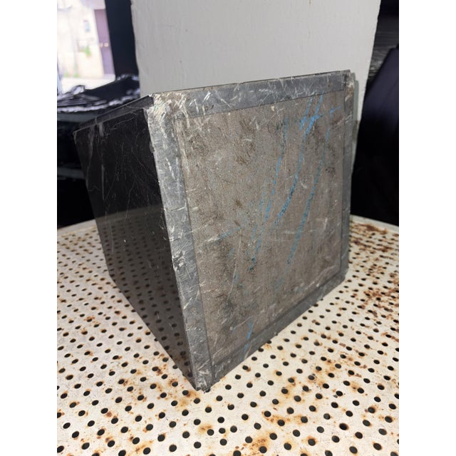 Vintage Marble Cube Table, 1950 For Sale - Image 4 of 10