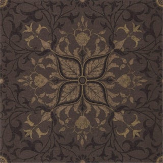 Morris & Co Pure Net Ceiling Wallpaper in Charcoal/Gold For Sale