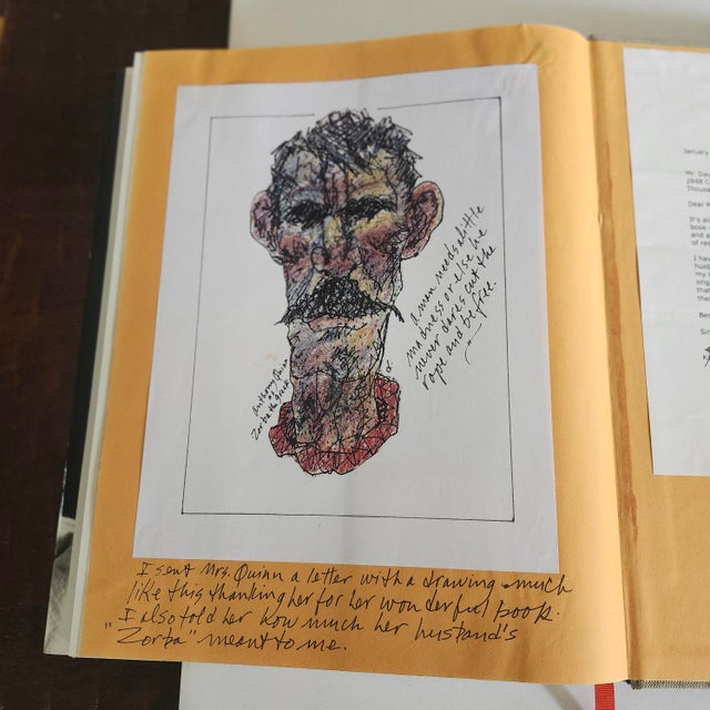 Black Anthony Quinn's Eye Large Coffee Table Book With Extras, by D. Kuspit For Sale - Image 8 of 10