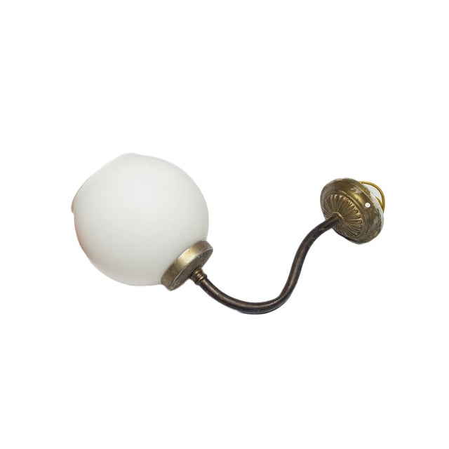 Art Nouveau Style Wall Lamp, Poland, 1950s For Sale - Image 9 of 9