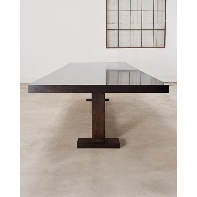 Ferrell + Mittman Art Deco Style Dining Table and 12 Chairs For Sale - Image 9 of 18