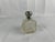 Metal Unusual British Sterling Silver & Cut Glass Repousse Perfume Bottle For Sale - Image 7 of 8