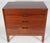 Newly restored Chic Mid Century lowboy dresser by Mt. Airy as part of the Janus Collection series, circa 1960's. This...