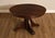 High Quality American Made Antique Stickley Brothers Dining Table Crafted In Oak Featuring A Round Top With Rich Grain And...