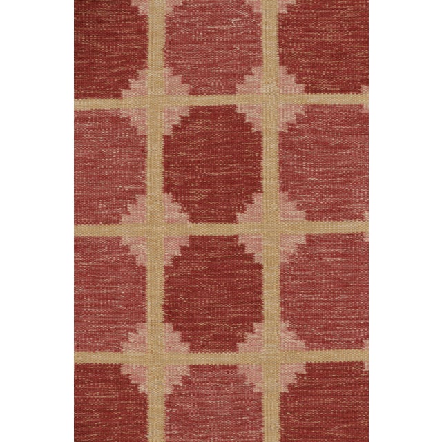 Textile Contemporary Scandinavian Style Geometric Wool Rug, by Rug & Kilim, India For Sale - Image 7 of 10