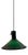 Green P&T Pendant Lamp by Michael Bang for Holmegaard, 1970s For Sale