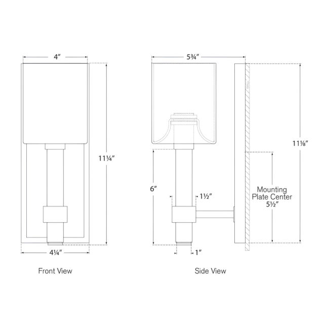 Visual Comfort Suzanne Kasler for Visual Comfort Signature Maribelle Single Sconce in Hand-Rubbed Antique Brass with White Glass For Sale - Image 4 of 4