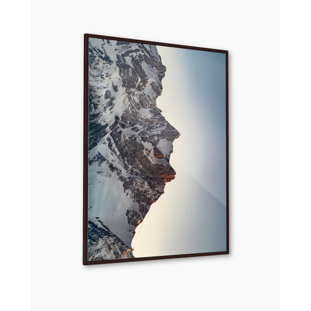 White "Pilatus" Contemporary Limited Edition Mountain Landscape Photograph by Bernhard Lang For Sale - Image 8 of 12