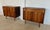 Vintage Danish Mid-Century Matching Rosewood Sideboards 1960s Crafted in Denmark in the 1960s, two stunning rosewood...