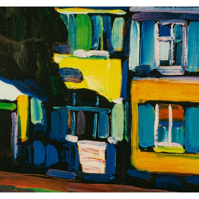 After Wassily Kandinsky, Murnau Houses in the Obermarkt, 1908, Large Art Print, Framed For Sale - Image 4 of 12