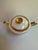 Vintage 1950s Limoges France Creamer and Sugar Bowl With Lid by Cenpor in Classic White and Gold Trim Set For Sale In New York - Image 6 of 16
