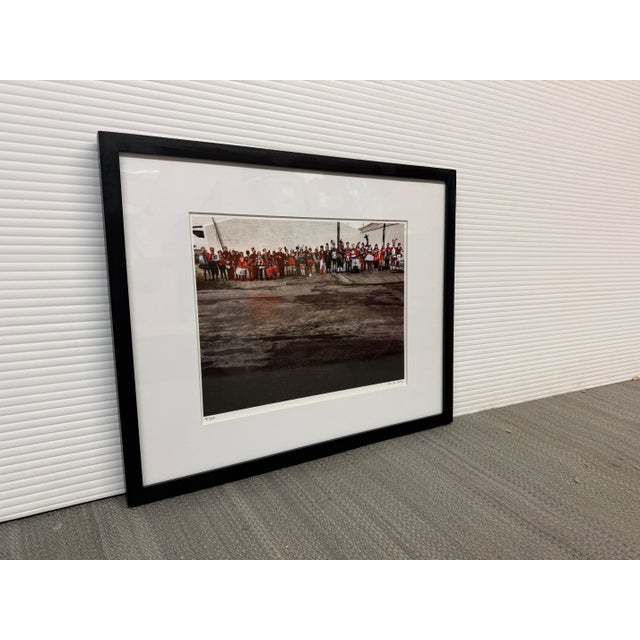 Design Plus Gallery presents a framed “Noisician Coalition” Photograph by Elsa Hahne. This archival pigment print depicts...