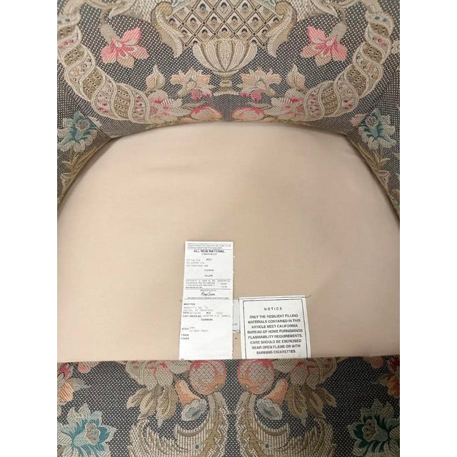 1990s Marge Carson Postmodern Lounge Chairs- a Pair For Sale - Image 10 of 10